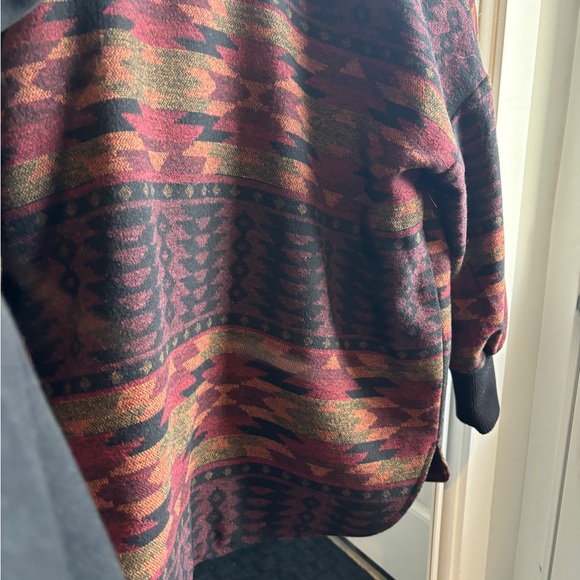 BB Dakota Multicolor Patterned Coat - Picture 3 of 4